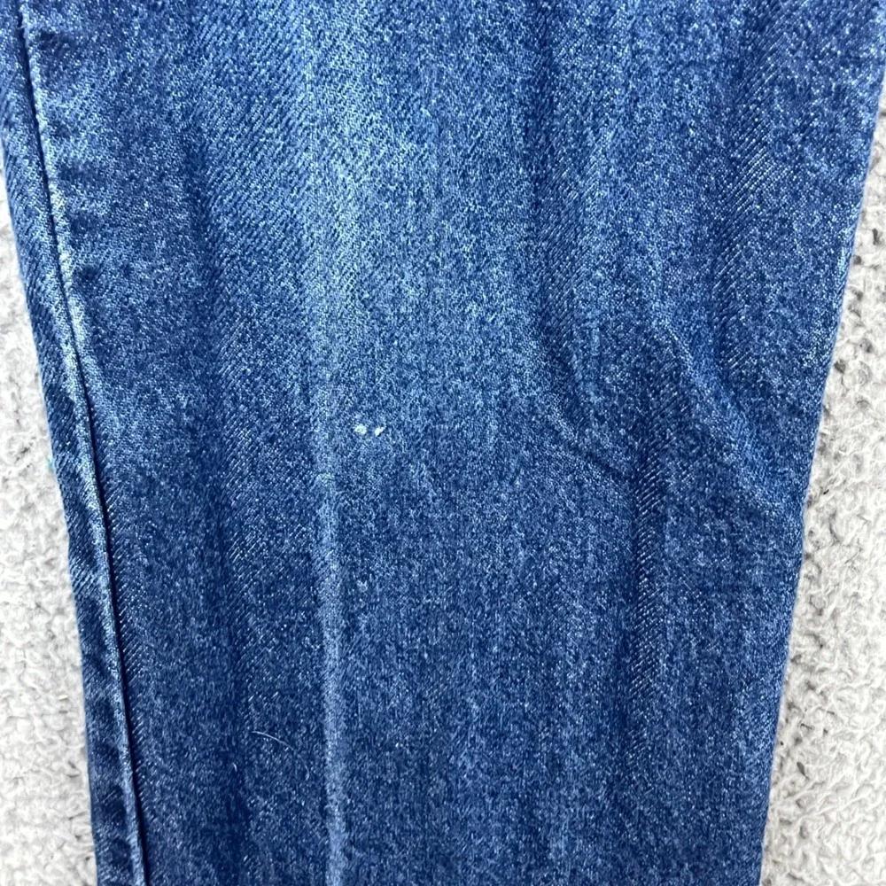 Vintage Levis 517 Orange Tab Jeans 32x34 Blue Bootcut Denim Made in USA Mens